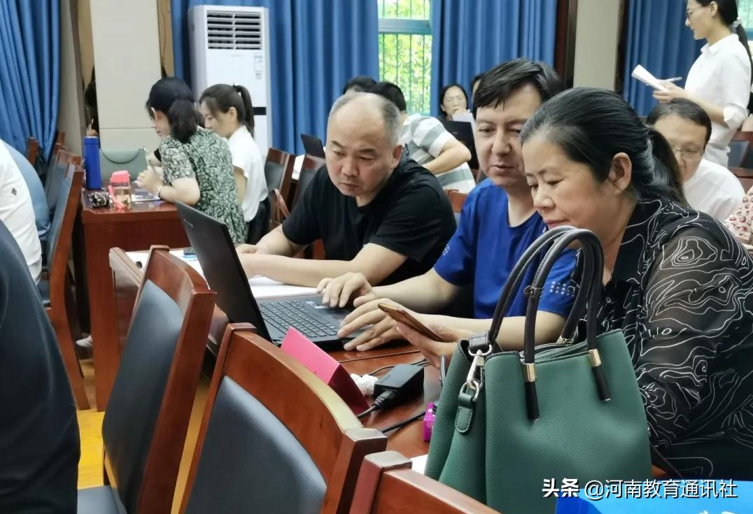 焦作市解放区教育局,中小学教师信息技术提升工程培训