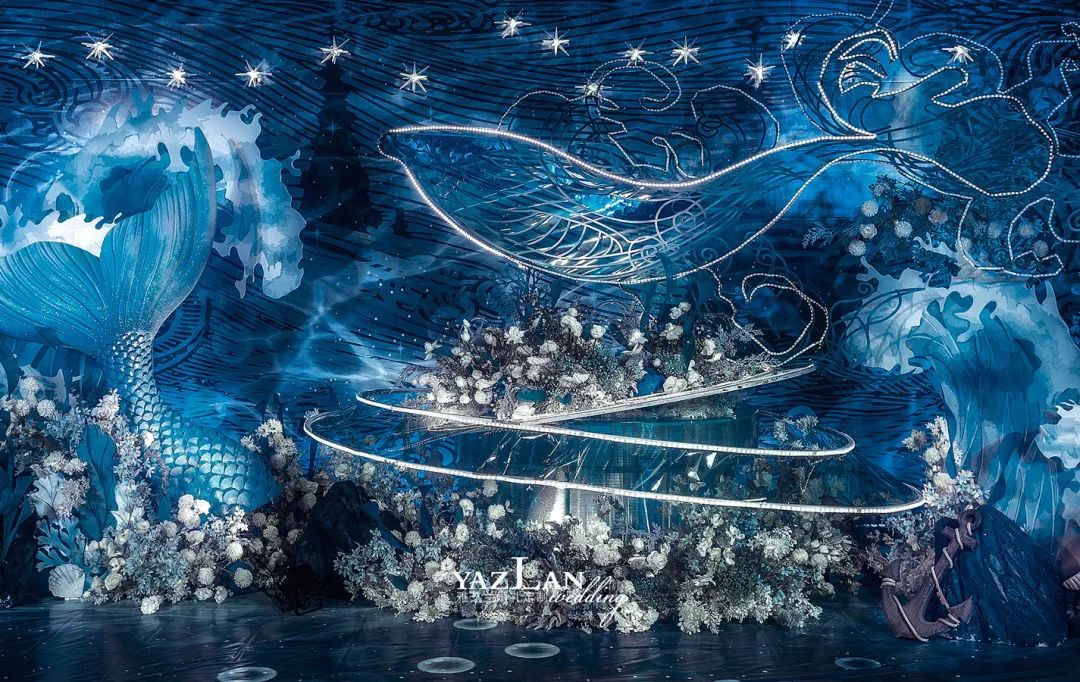 一场来自海底的宝宝宴，深蓝色的美丽童话