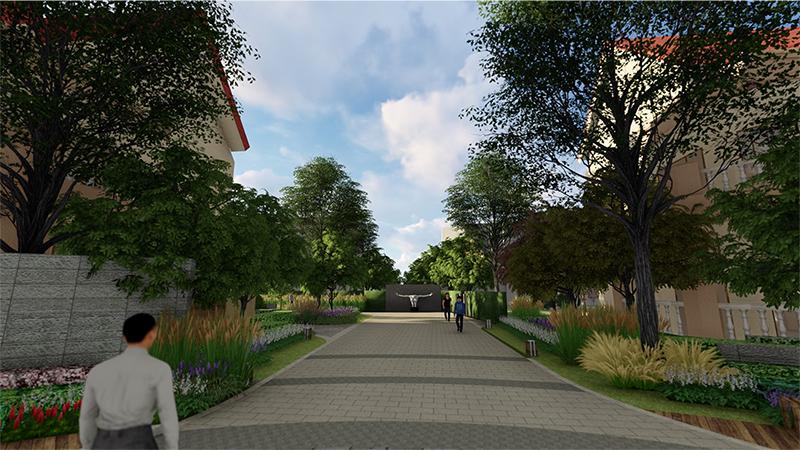 打造小区景观设计,简单住宅装修设计案例大全