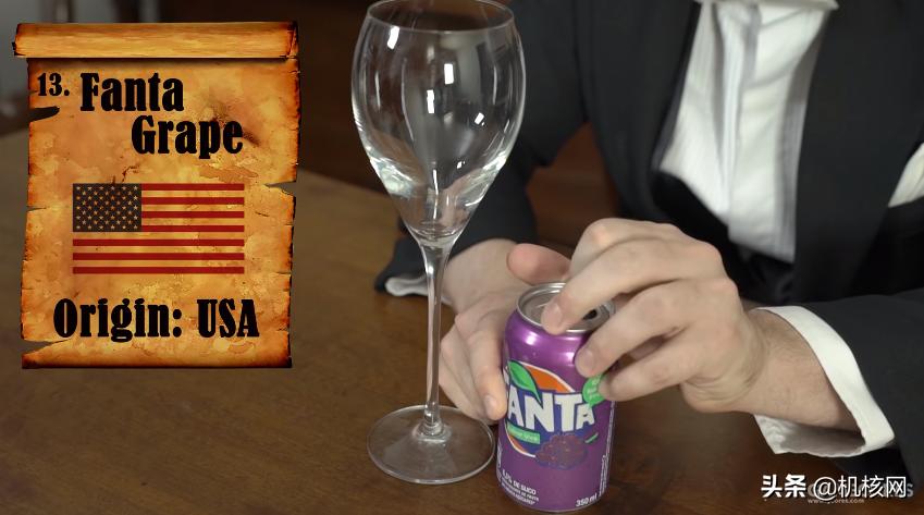 不同口味的芬达,四种口味的芬达