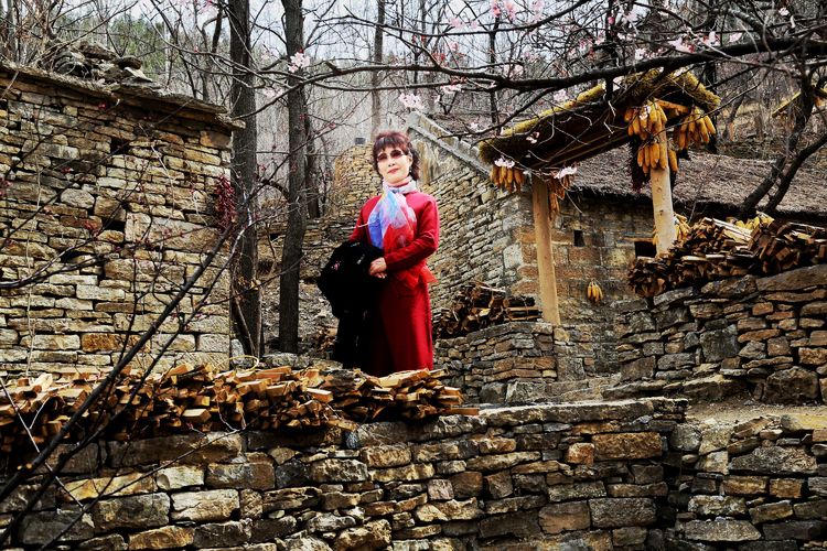 费县古村落景区,费县千年古村利山涧