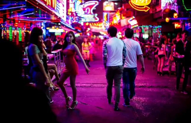 泰国曼谷繁华步行街,曼谷繁华的街