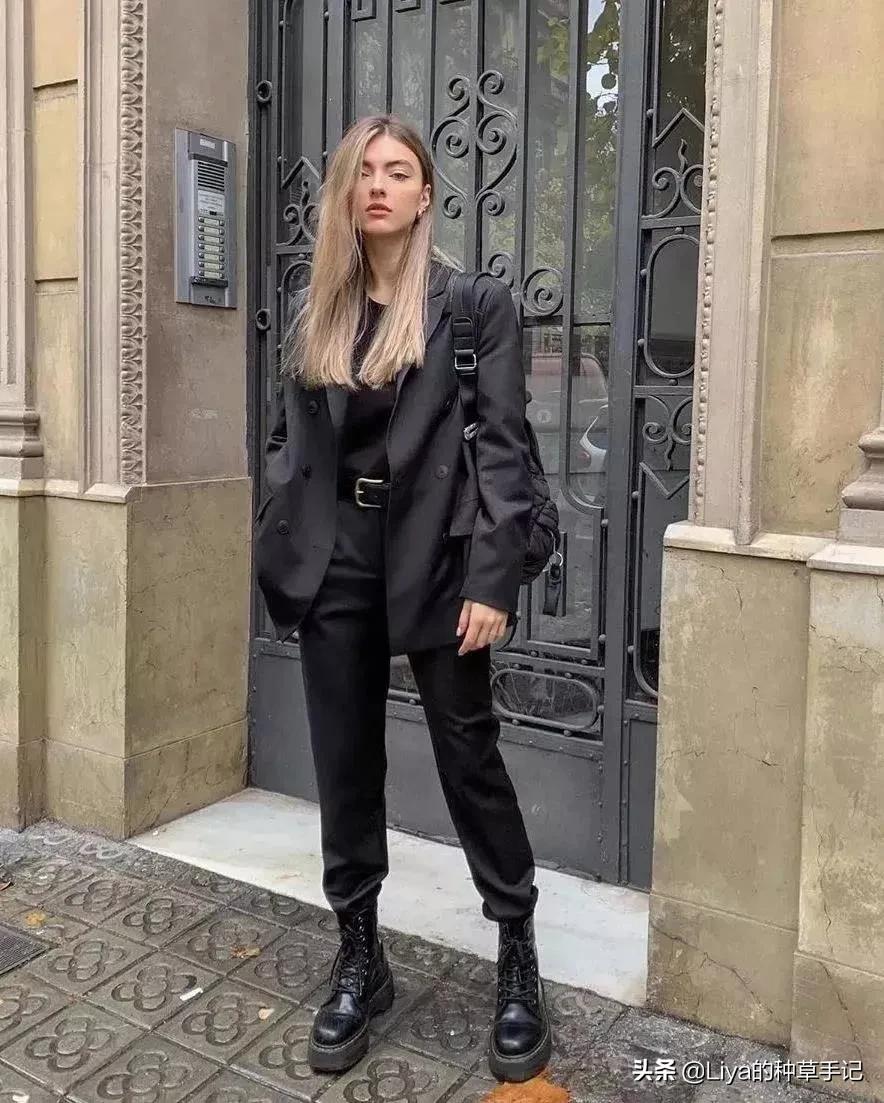 适合马丁靴的牛仔裤 (马丁靴加直筒牛仔裤)