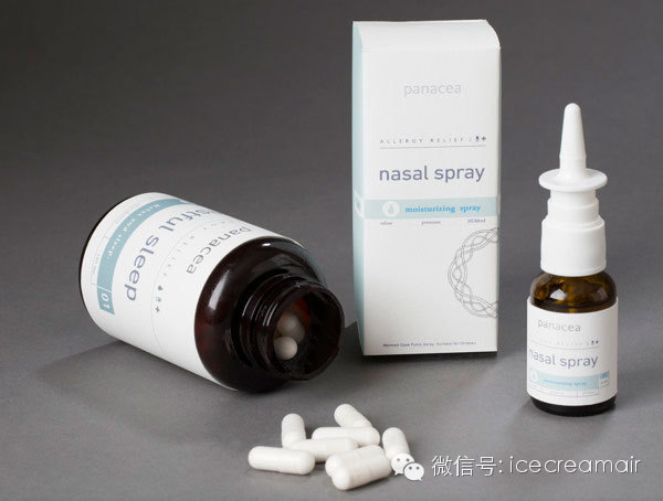 国外药品包装设计案例,高颜值极简药品包装设计