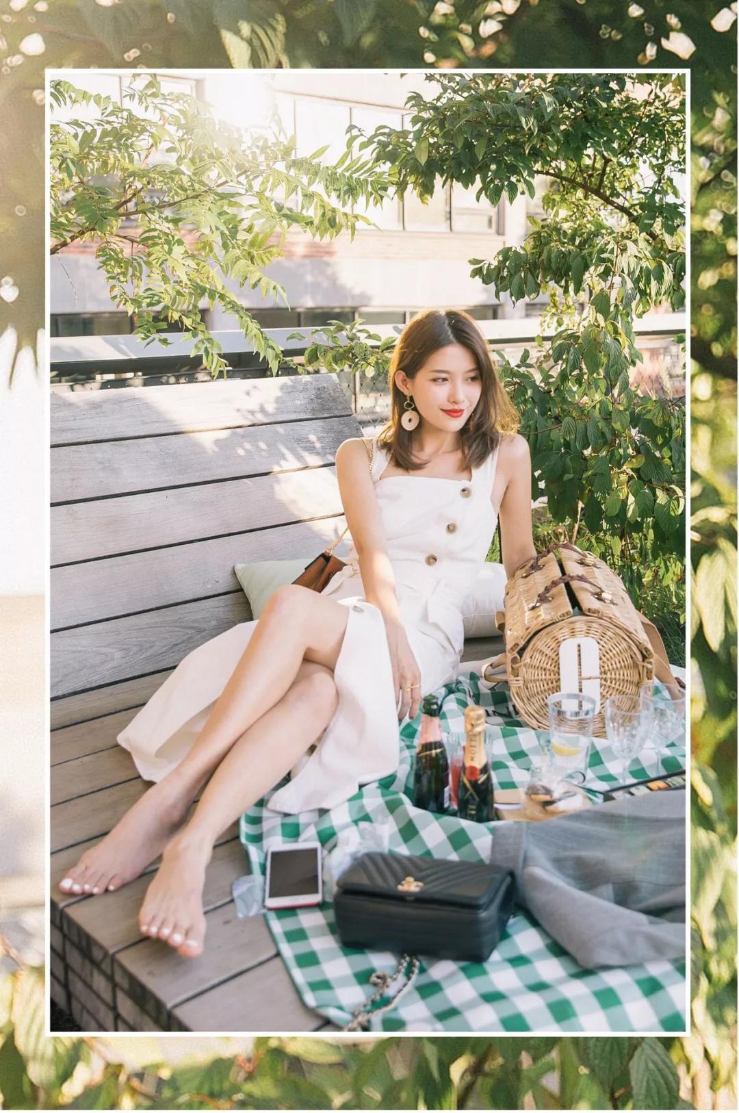 如何正确搭配显高又显瘦春游穿搭,一身非常时尚的穿搭既显高又显瘦