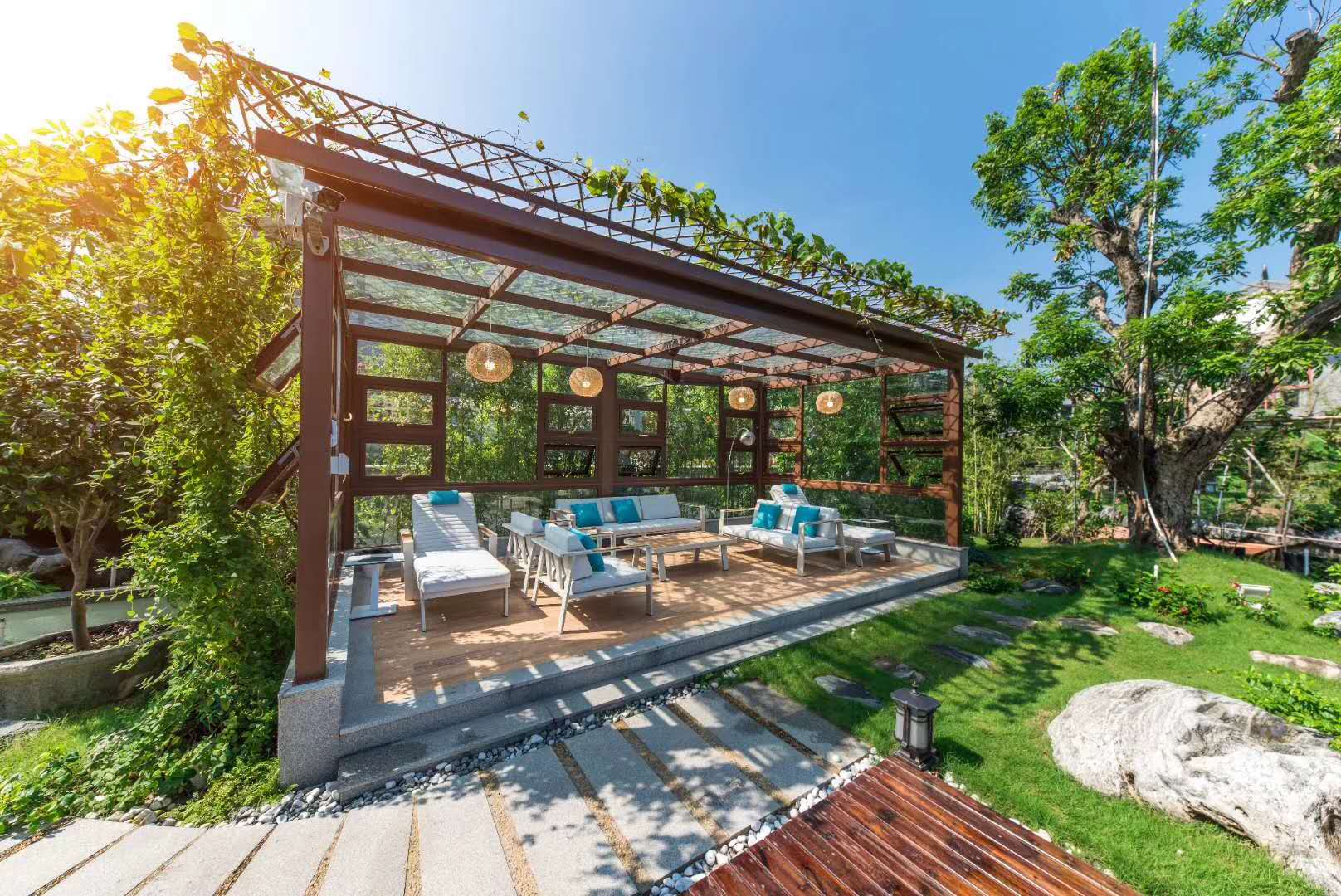 岭南水乡民宿,顺德复古茶廊小舍民宿