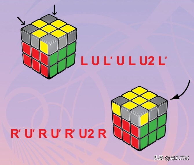 魔方六面还原口诀教程一学就会,新手入门魔方六个面全部还原