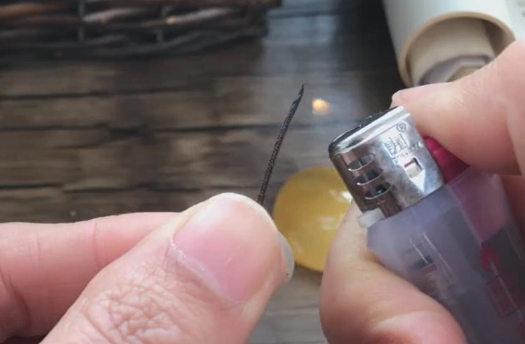 项链绳吊坠绳怎么打结编织教程,吊坠绳两头打结向左偏了怎么调整