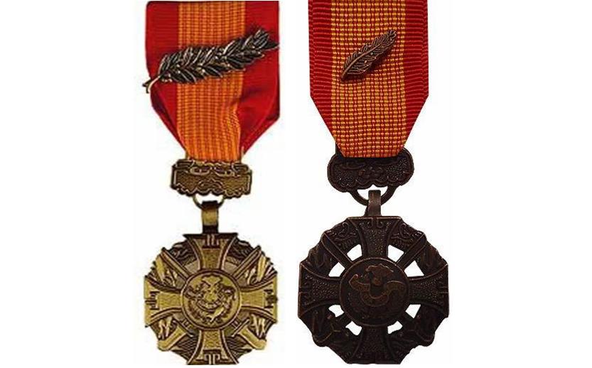 美军勋章略章图文对照,美军荣誉勋章图案