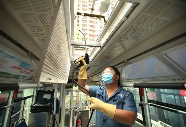 湖北公交车消毒,专业给空调消毒