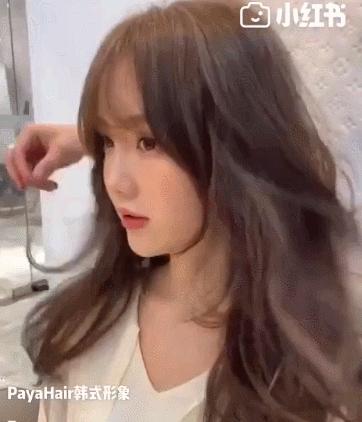 气垫烫普通理发店烫出的效果,火遍理发店