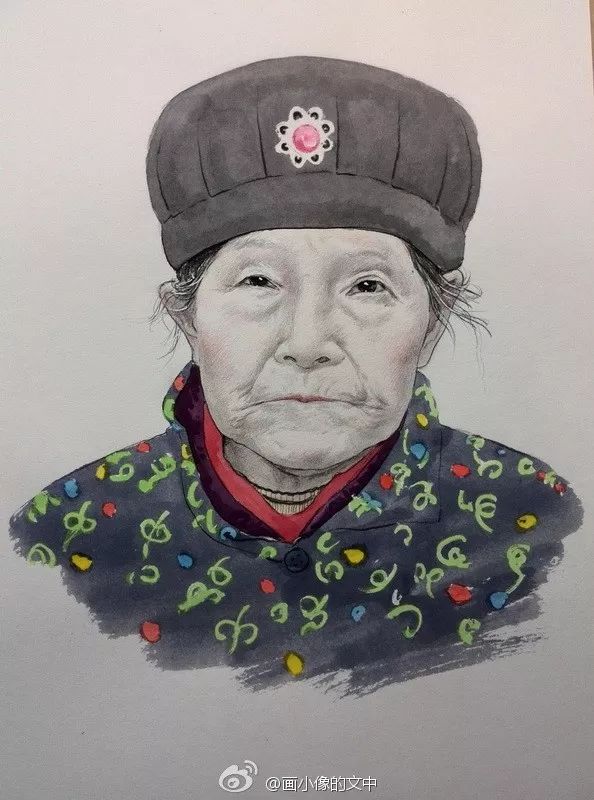 比起打印画，美院毕业的他，笔下这种彩铅水彩画才好看哭了~