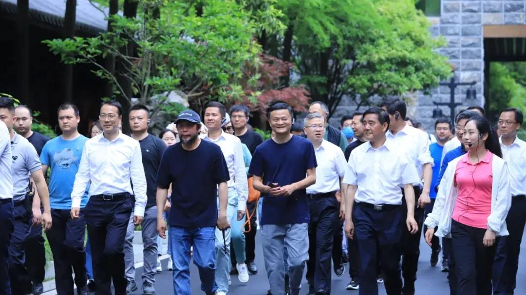马云去的江西小镇,马云在浙江几个小镇