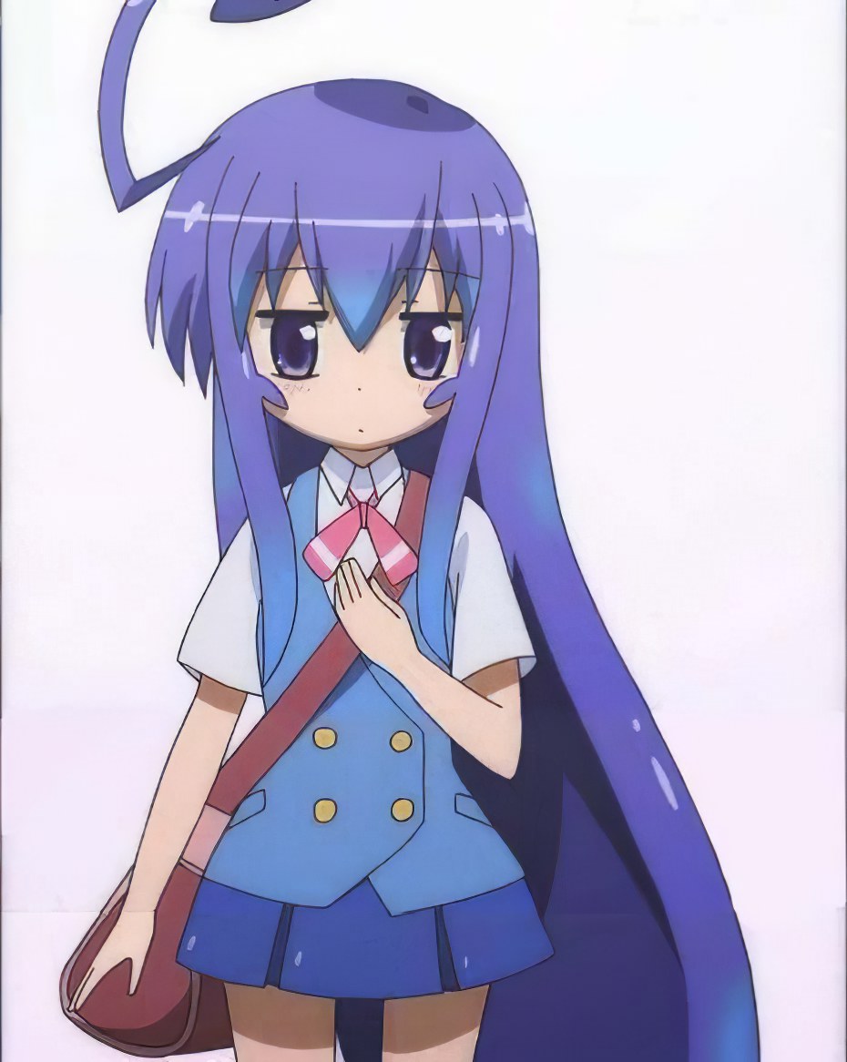 把呆毛萌妹脑袋上的呆毛拔下来,会怎么样?