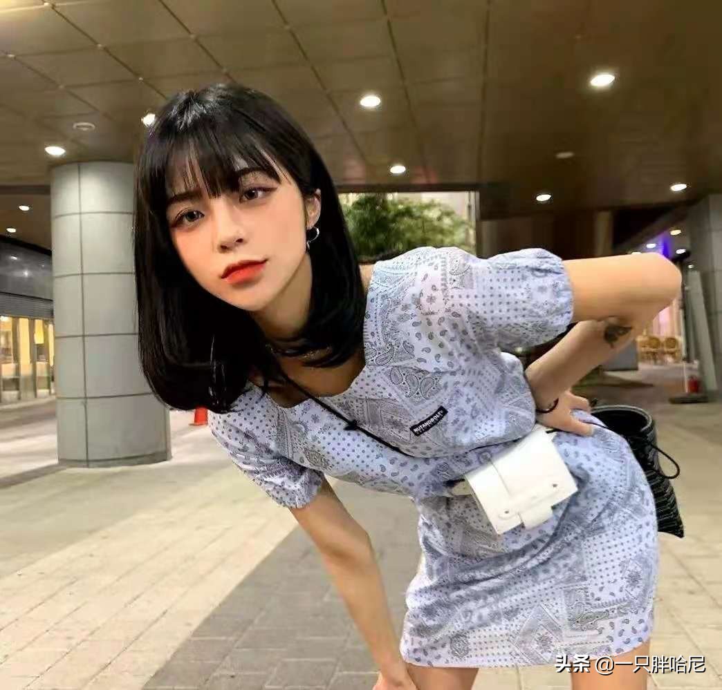 一款减龄且修颜的刘海发型,适合头大女生的发型学生党刘海