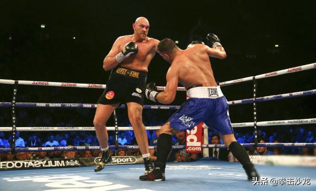 泰森富里分指拳套,泰森富里实战训练