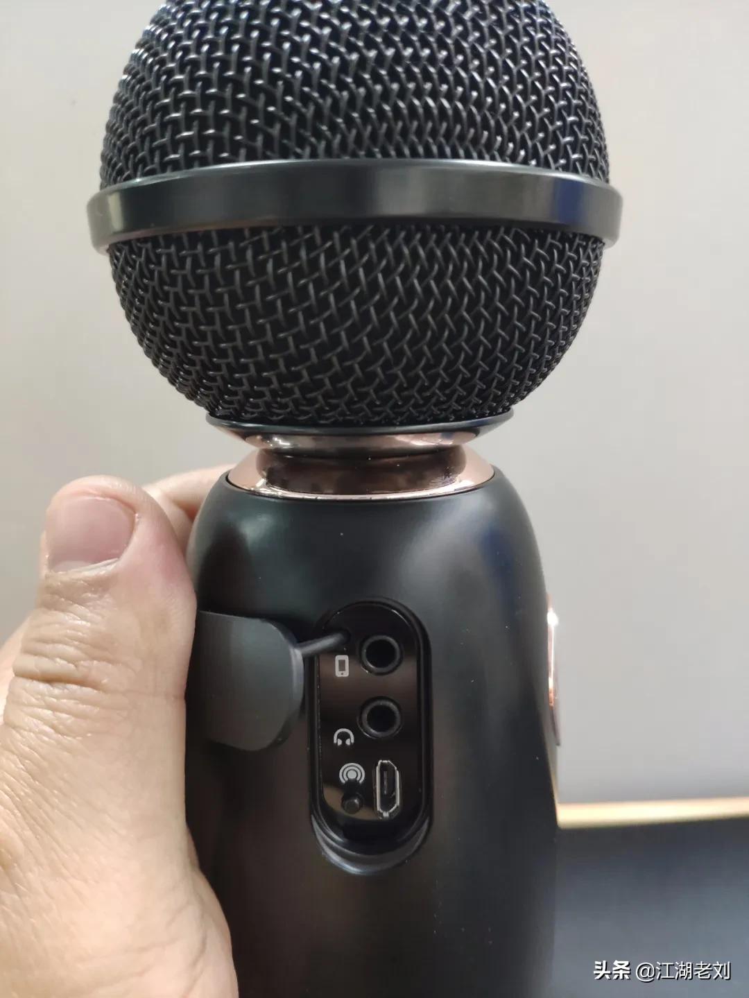 唱吧精灵话筒q3直播唱歌评测,唱吧精灵麦克风q3接收器