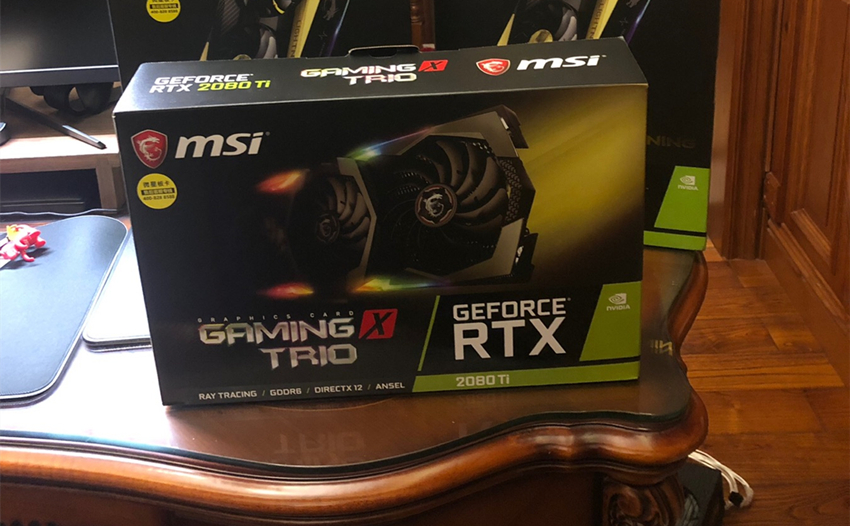 官网卖1.3万!代购仅1万的RTX2080ti微星魔龙显卡开箱!
