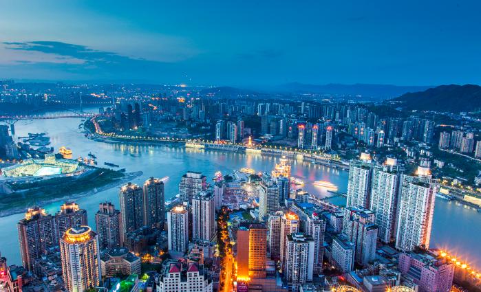 重庆西部第一高楼,已建成西南第一高楼