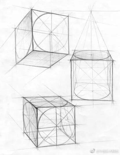 一点透视怎么画初学者,学一点透视知识绘画