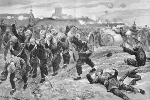 中日历史上的几次较量,中日历史第一次交战