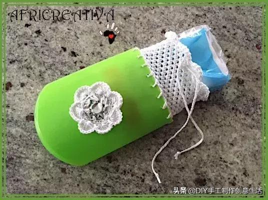 DIY手工制作：这是我见过最棒的塑料瓶旧物改造，钩编无所不能