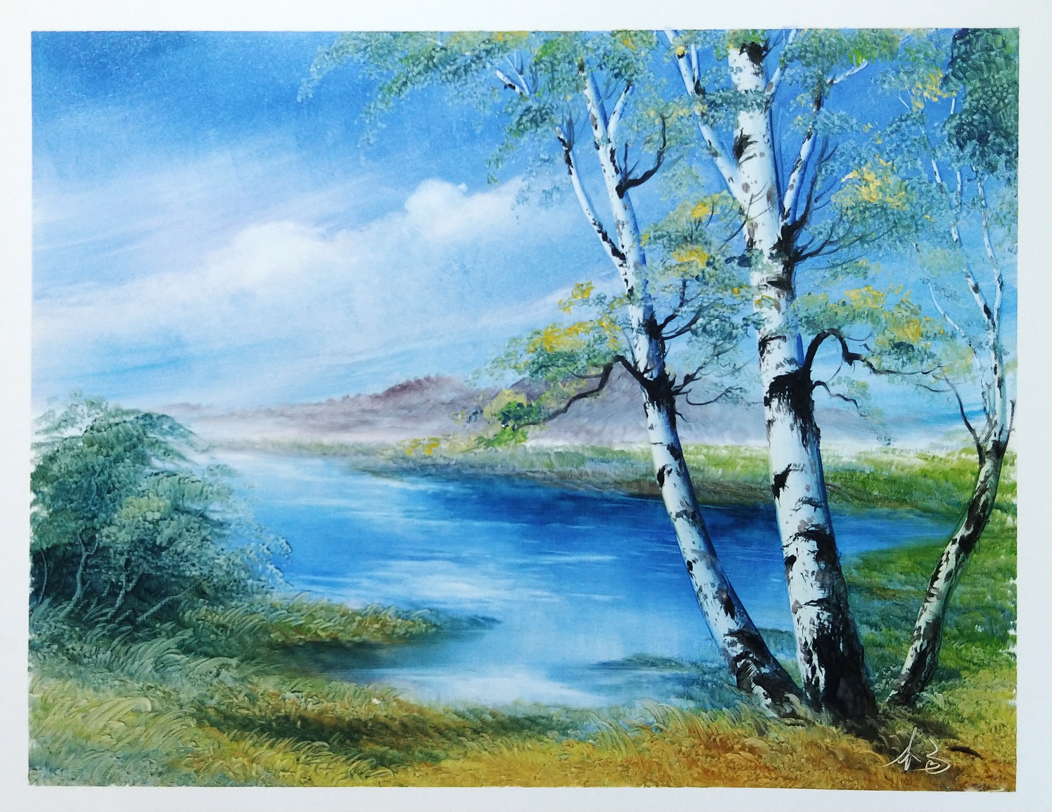 100张风景图片简笔画,100张风景写生图片