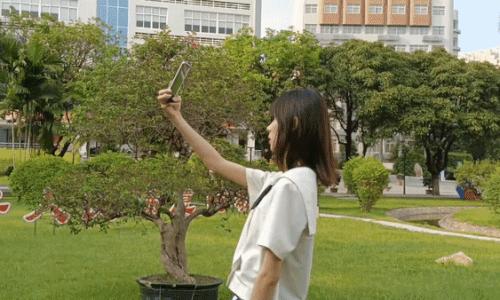 校园小清新拍照,怎么拍校园自拍