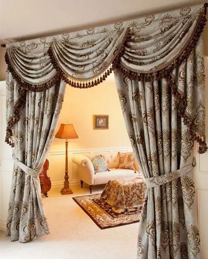 窗帘水波幔头有几种,水波窗帘头为什么不流行