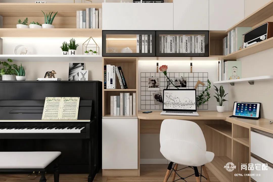 小卧室也能有小书房,不足7平米卧室书房设计