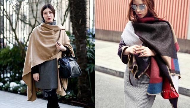 穿大衣怎么系围巾才好看又保暖,有帽子的大衣怎么系围巾