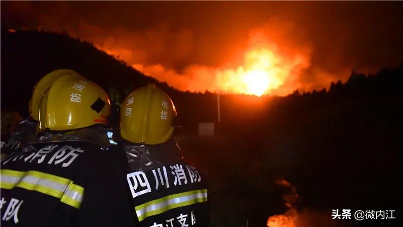 四川内江消防增援震区,成都消防支援西昌森林火灾