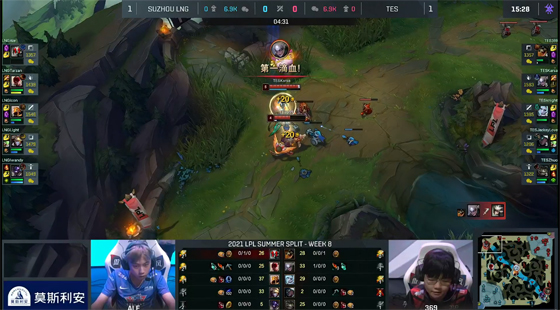 lpl职业联赛腕豪单杀杰斯,lol杰斯对线