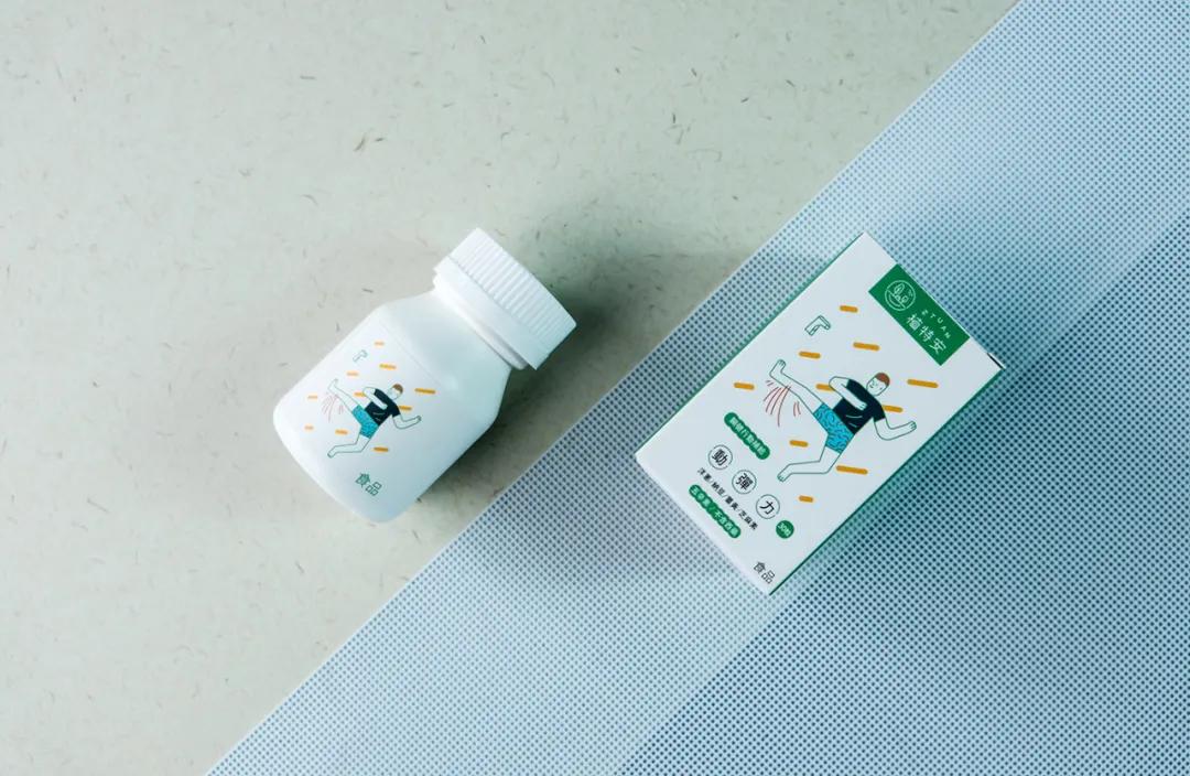 养生保健套盒设计,保健品延缓衰老的包装设计