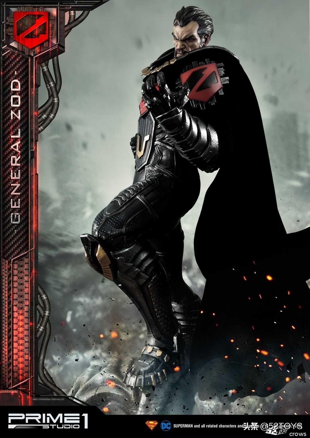 英雄还是暴君Prime1StudioDC佐德将军漫画版1/3雕像前瞻