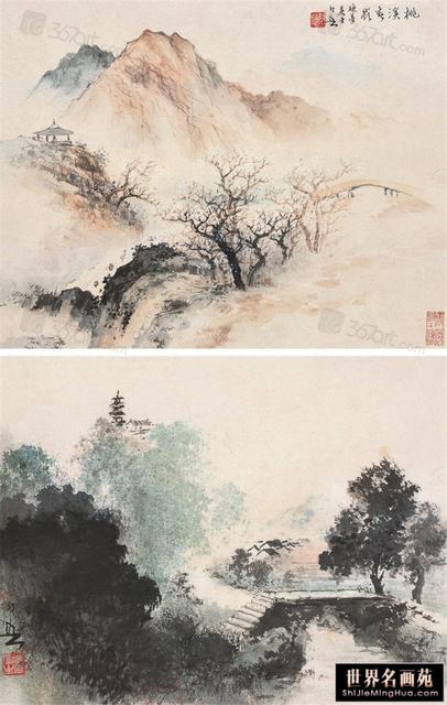 黄幻吾花鸟品种大全,岭南黄幻吾花鸟秋拍精品