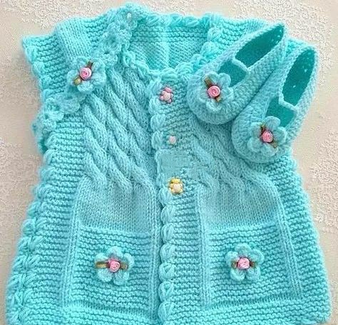 宝宝马甲编织教程,宝宝马甲背心花样