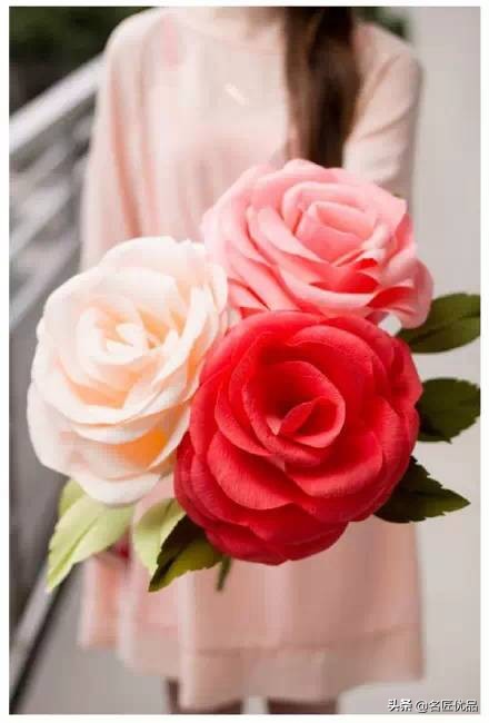 折纸大全玫瑰花简单步骤,折纸玫瑰花最简单最好看的做法