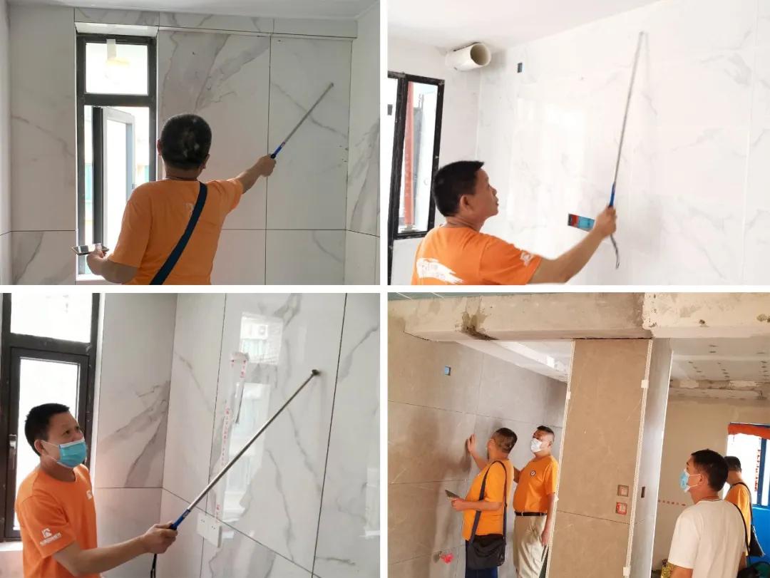 华浔总部巡查梅州工地,华浔工地巡检