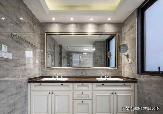 美式护墙板石膏线效果图,法式风格护墙板好还是石膏线好