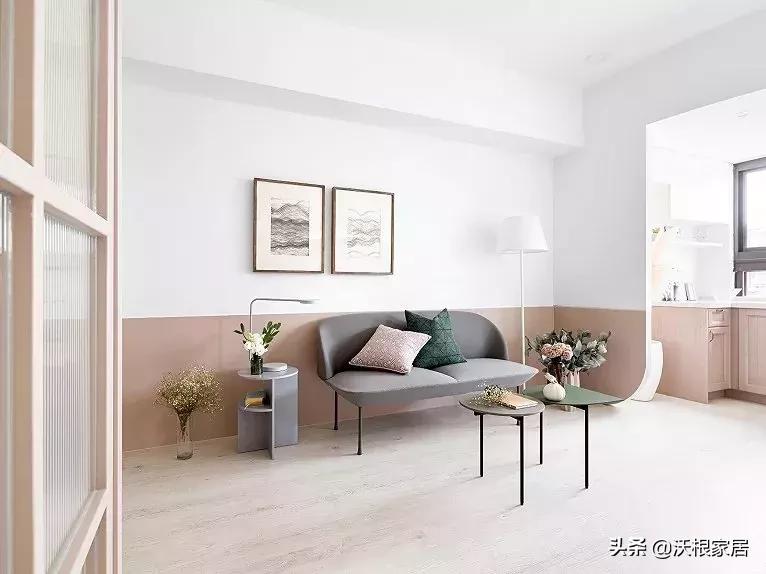 法式原木风家居案例,家居北欧风装修效果图