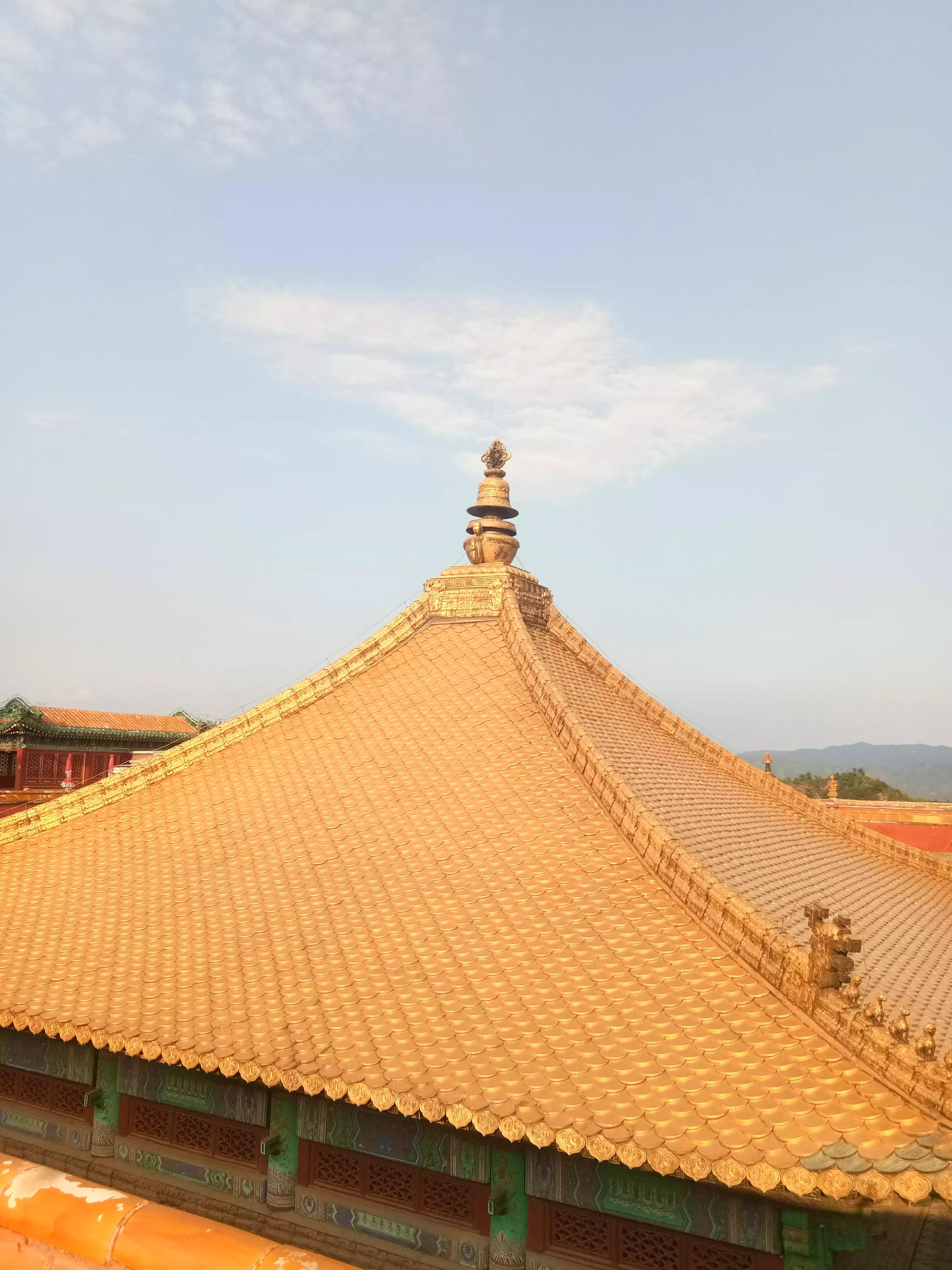 河北承德避暑山庄小布达拉宫全景,承德景点大佛寺布达拉宫