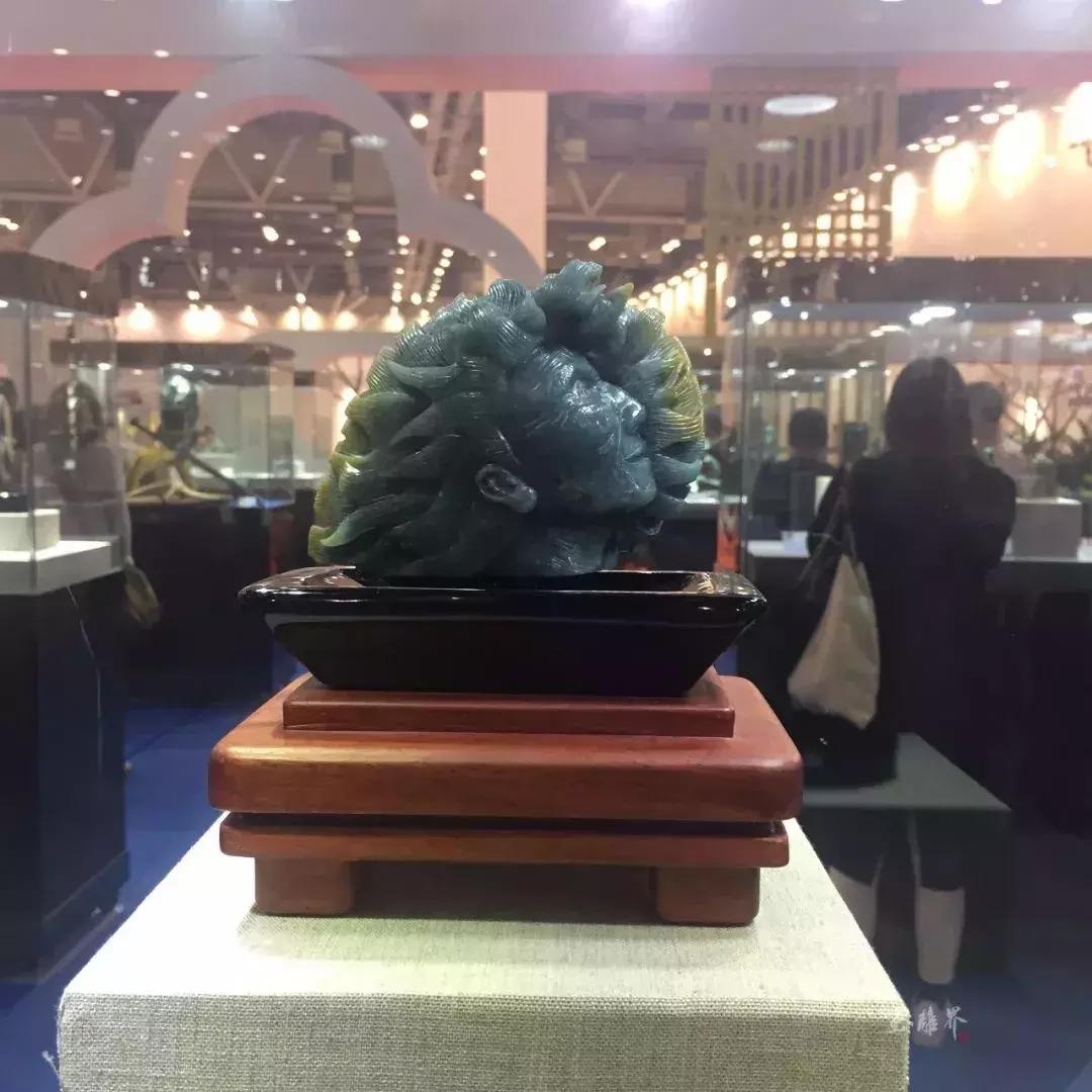 十三届子冈杯玉雕,子冈杯玉雕作品展现场