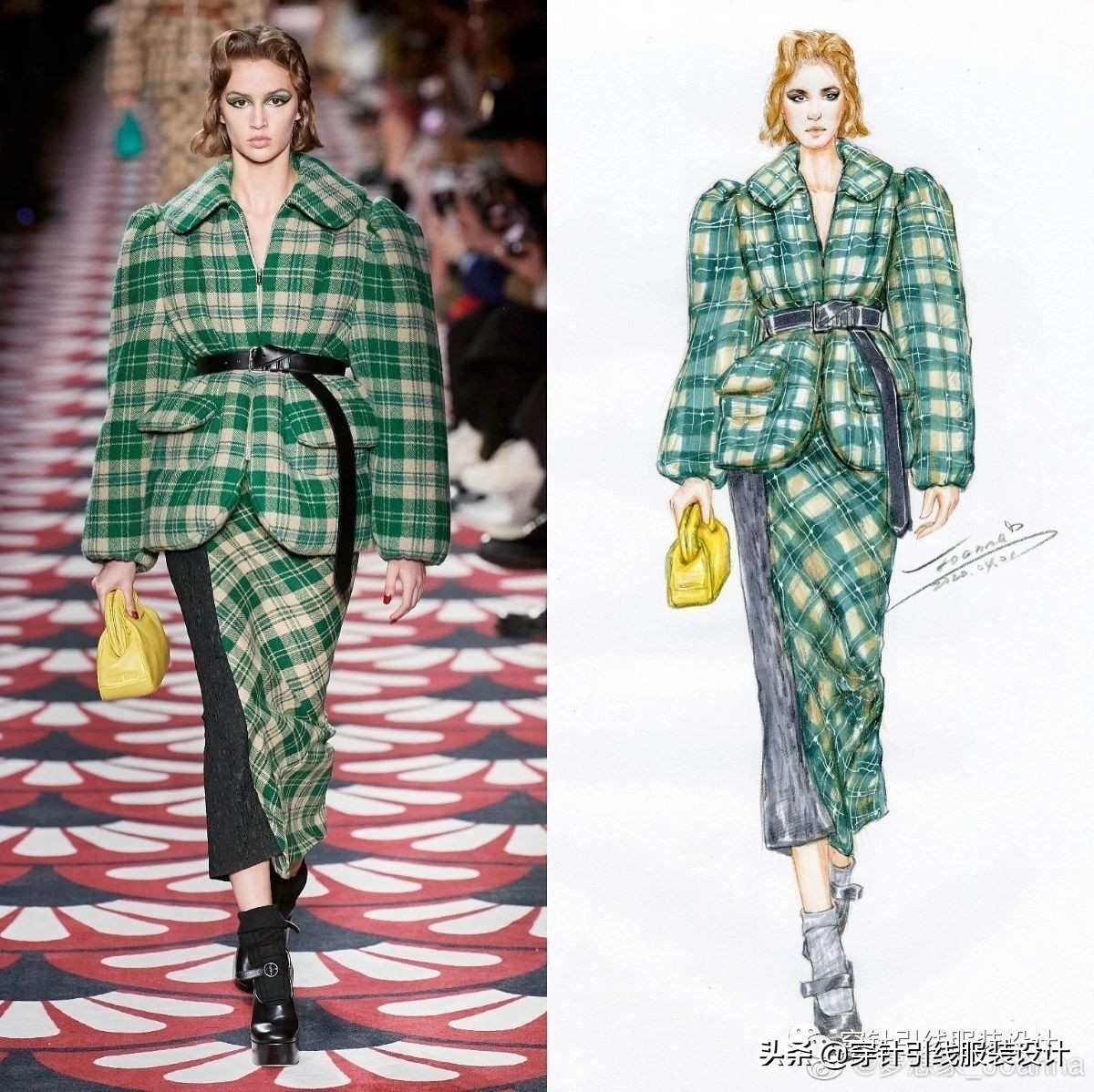 效果图手绘服装,效果图大全70-80平三室