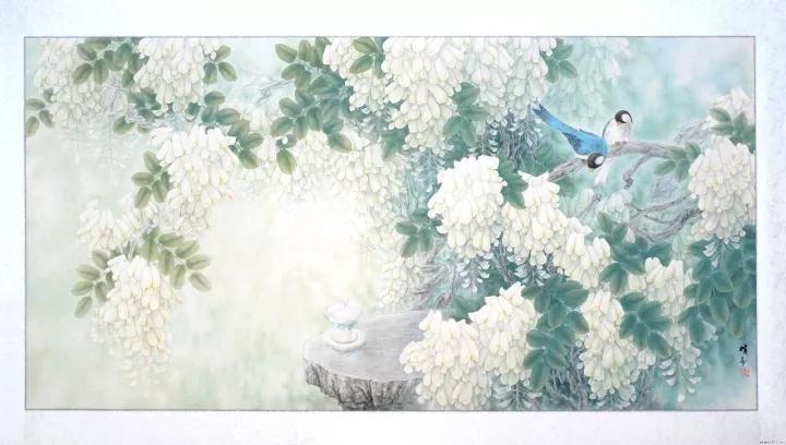 工笔画花鸟画白描技法,工笔画技法基础常用线描技法