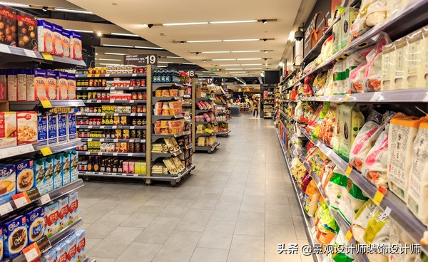 超市设计图视频,小超市货架摆放设计