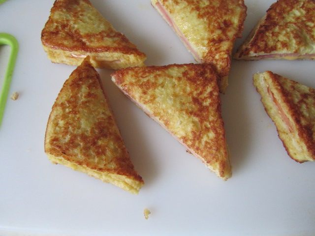 火腿西多士做法,火腿西多士