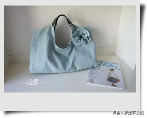 女士大包的裁剪及制作教程,简易包裁剪