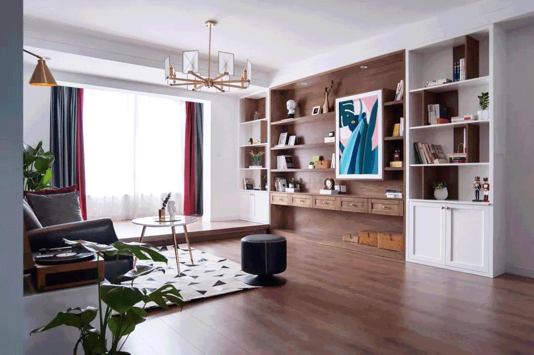 新房客厅电视柜设计,新房子装修风格电视柜