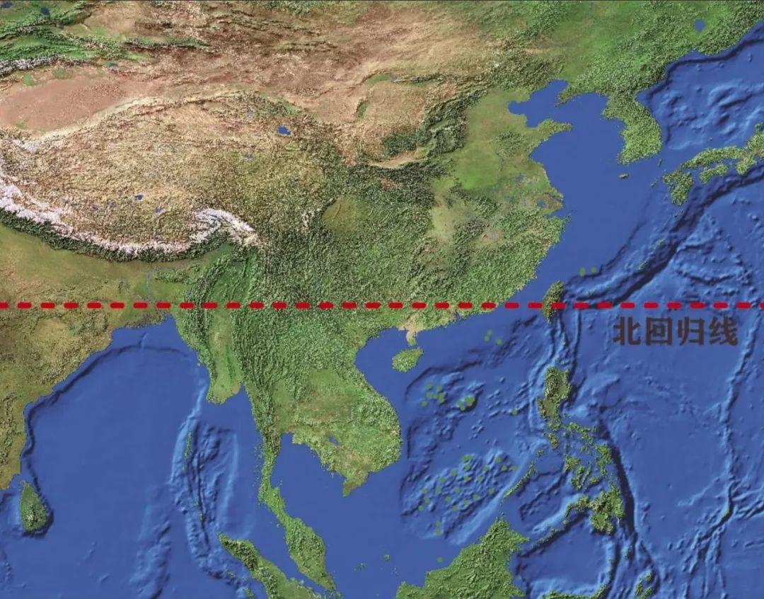 中国有多美,中国有没有北回归线